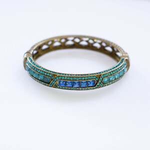 HEIDI DAUS My Inheritance Square design Bangle Bracelet M/L